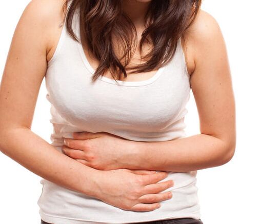 Durerea abdominală este un semn al infestării helmintice